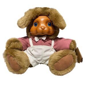 Brett Raikes Bears Collectible Vintage Brown Pink